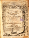 Realis Philosophiae Epilogisticae Partes Quatuor : Hoc est De Rerum Natura, Hominum Moribus, Politica, (cui Civitas Solis iuncta est) & Oeconomica