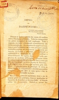 Defeza do Darwinismo : refutação d'um artigo do jornal “Catholic Register”