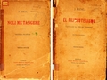 Noli me tángere : novela tagala / El filibusterismo: (continuacion del Noli me tangere : novela Filipina)