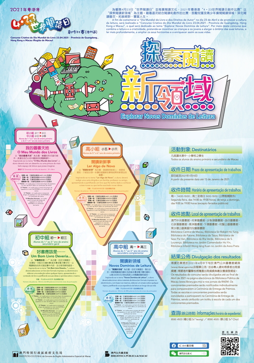 2021年粵港澳“4‧23世界閱讀日創作比賽”(澳門區)