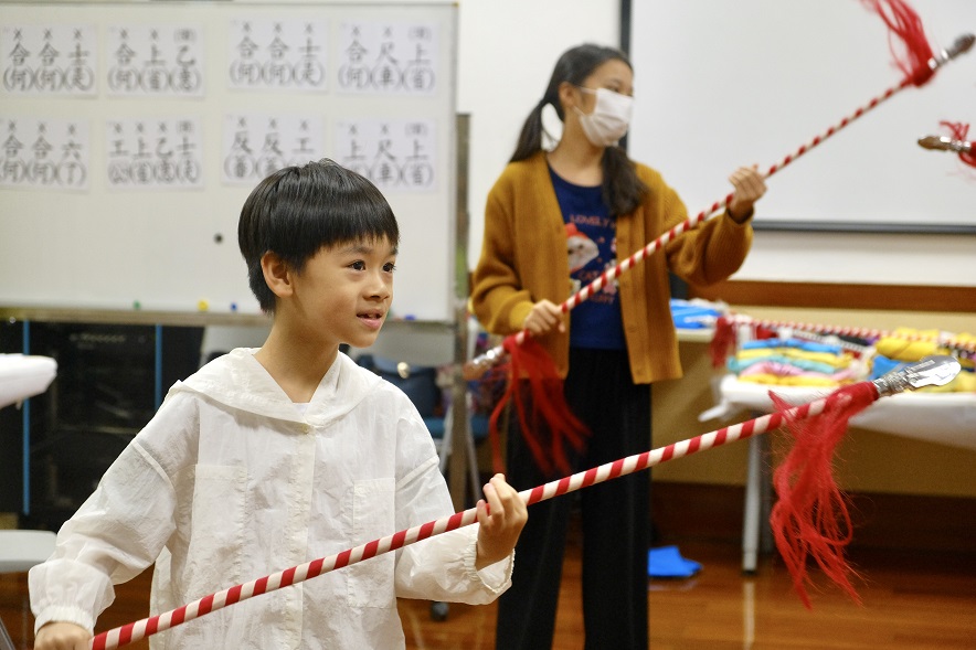 “粵韻留聲·繪畫留影”工作坊讓參與者感受粵劇文化的樂趣。