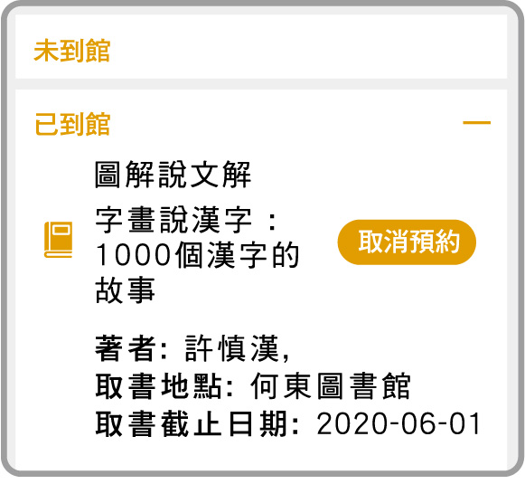 我的預約