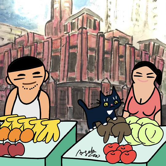 尋找時間的小黑貓